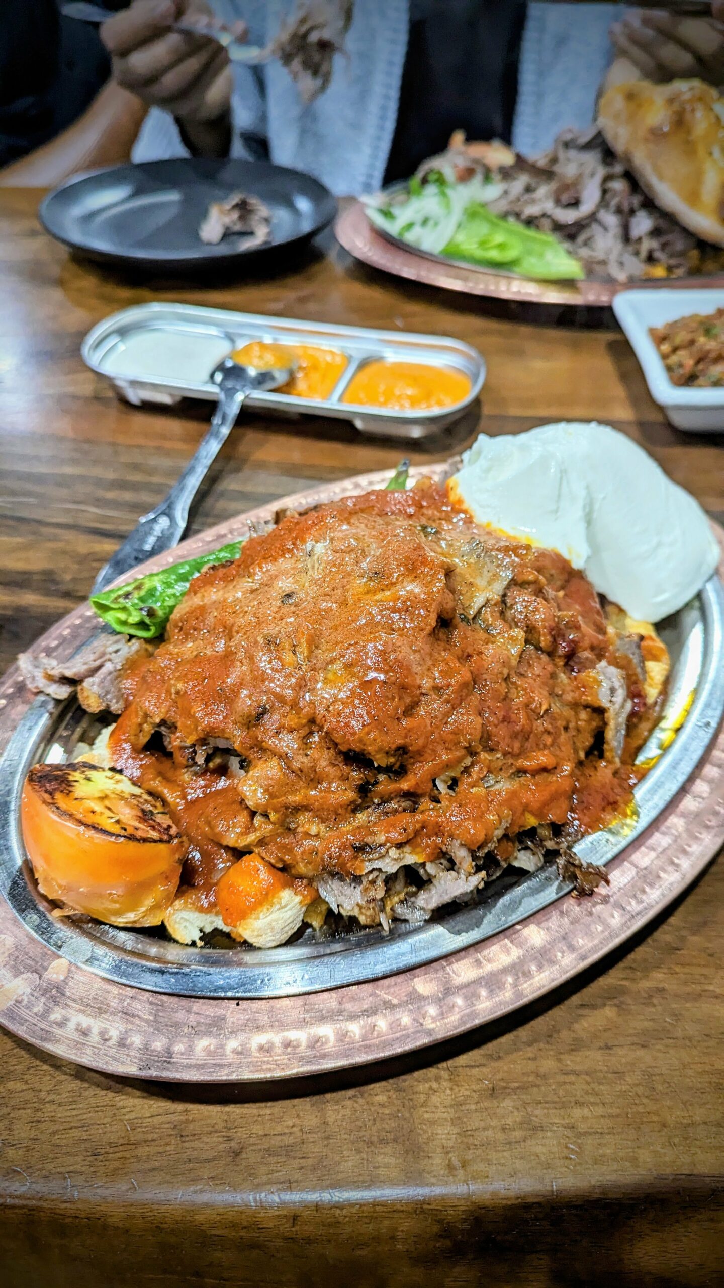 Resturant Istanbul Doner House, Dish: Iskandar Kabob